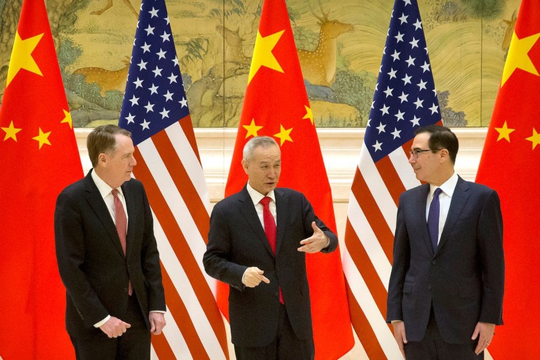 Latest round of US and China trade talk in Beijing  