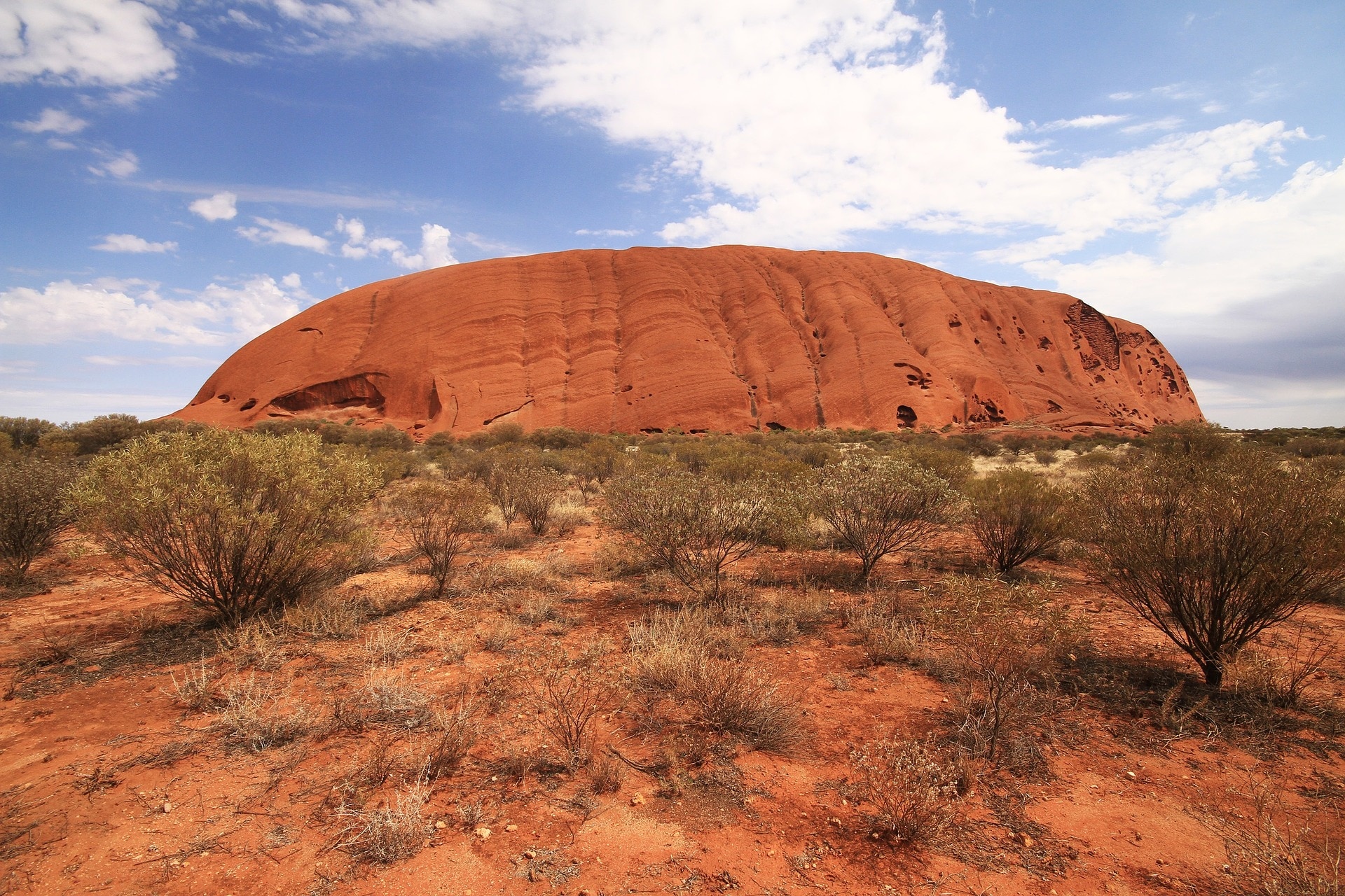 Uluru in Northern Territory. 