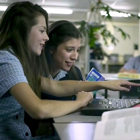 A still from the eSafety video about images being shared without consent 