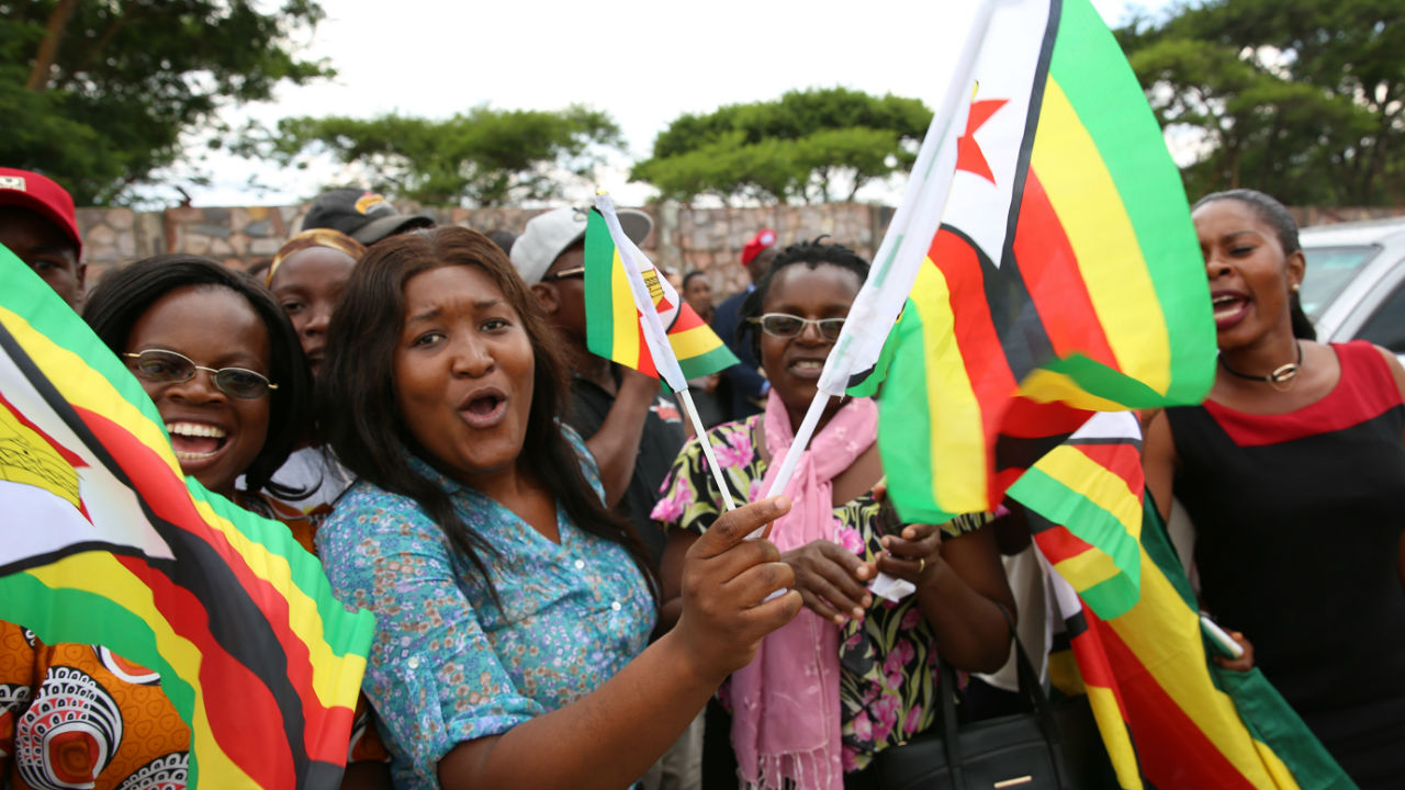 The People Have Spoken Zimbabwes Next Leader Mnangagwa Returns