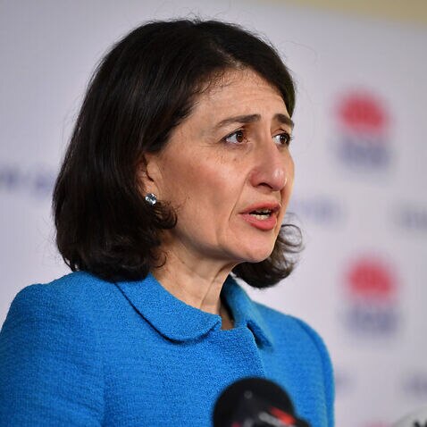 NSW Premier Gladys Berejiklian speaks to the media during a press conference in Sydney, Monday, 27 September, 2021.