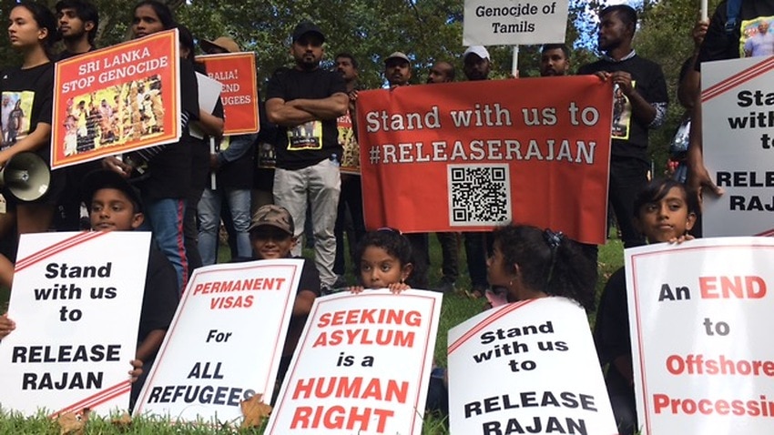 Image for read more article 'Refugee advocates gather across Australia demanding end to 'harsh policies' for people in detention'