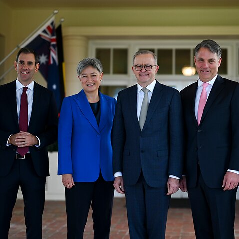 PM with interim ministers- Monday, May 23, 2022.