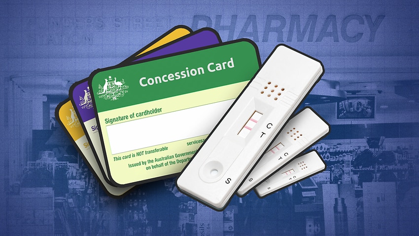Here’s how concession card holders can now access free rapid antigen tests