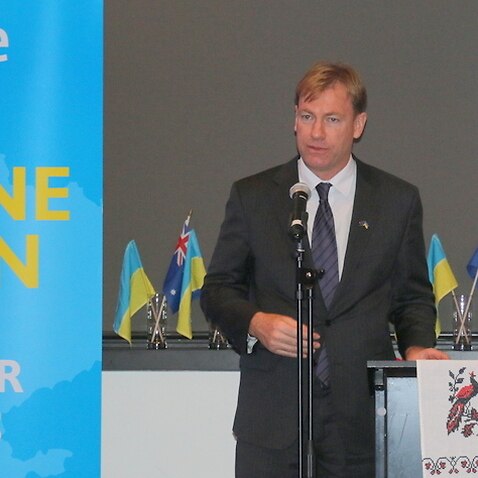 Australia’s Ambassador to Ukraine Doug Trappett 
