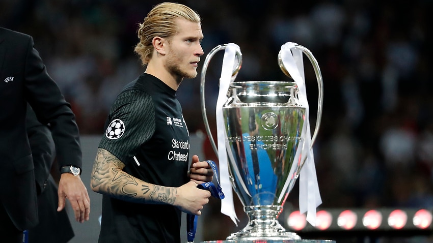 Karius apologises for UCL final errors