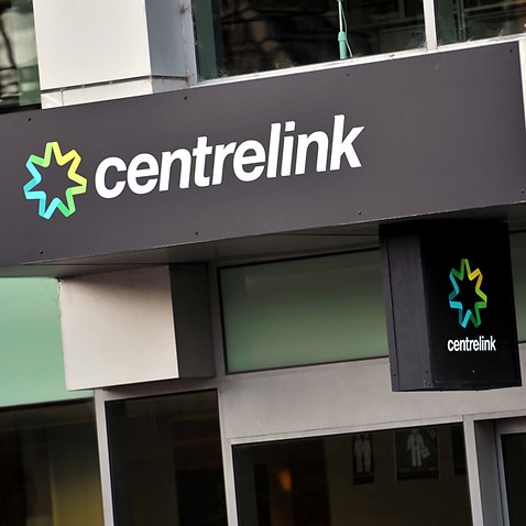 Centrelink signage in Melbourne
