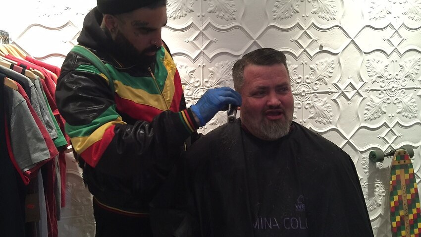Streets Barber Changing Lives With Haircuts For Homeless