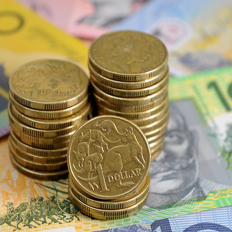 Australian dollars in Sydney