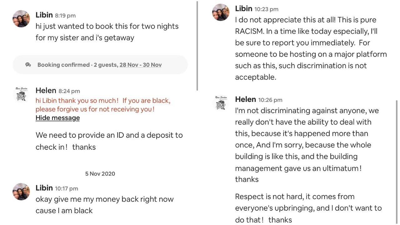 Airbnb racism