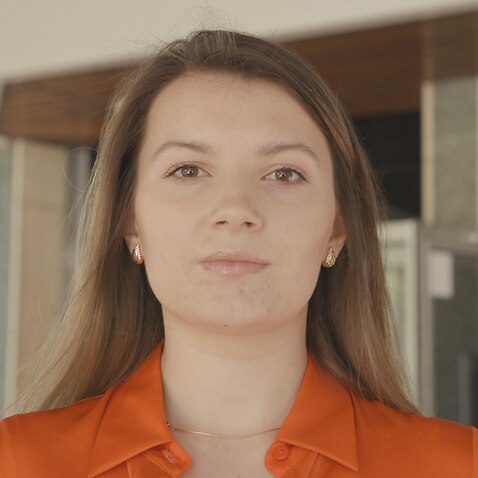 Kateryna is an international student who says she was underpaid at work.