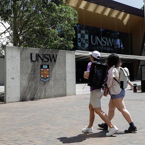 Students at Sydney's UNSW.
