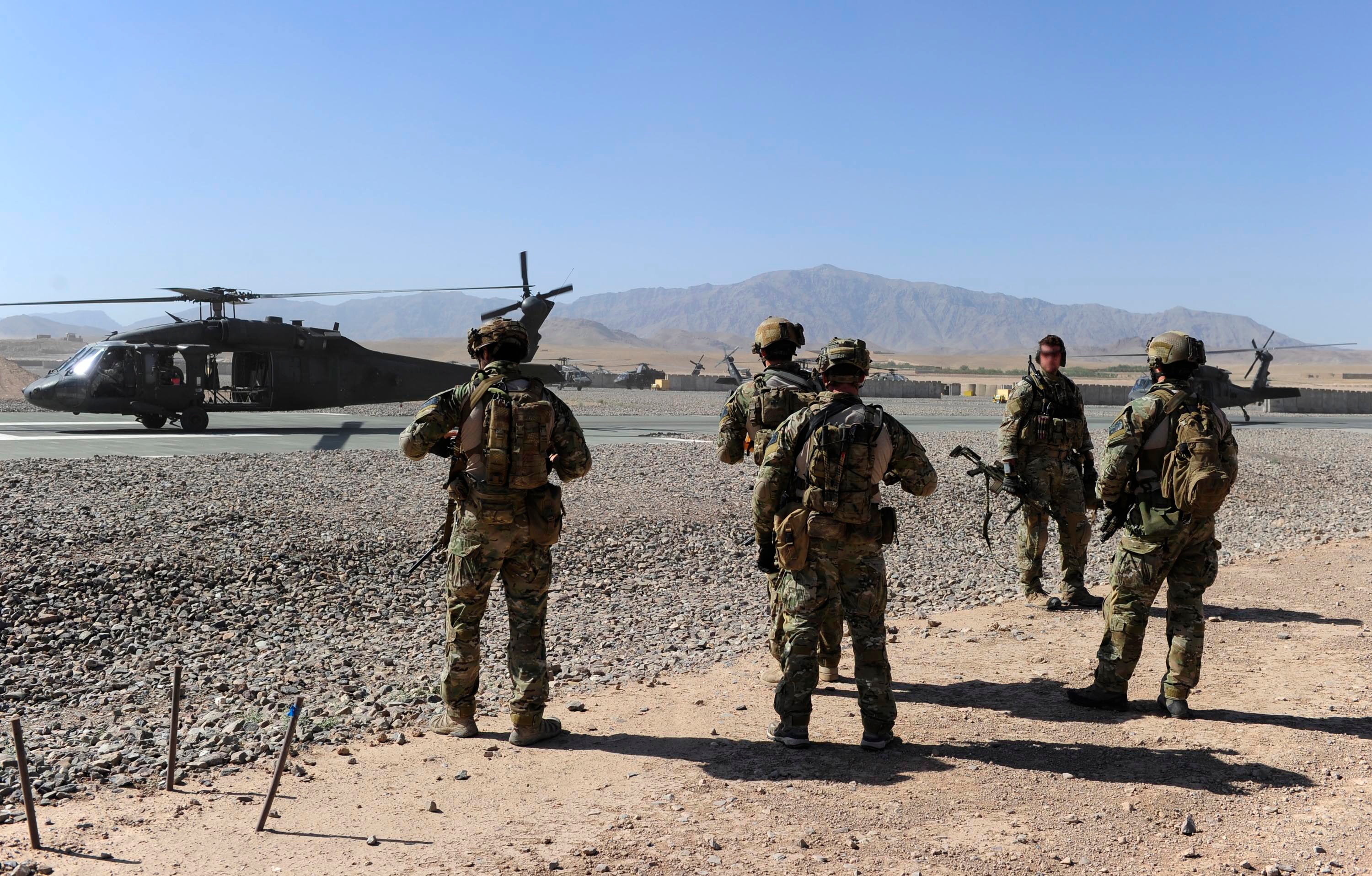 Australian special forces in Afghanistan in 2013.