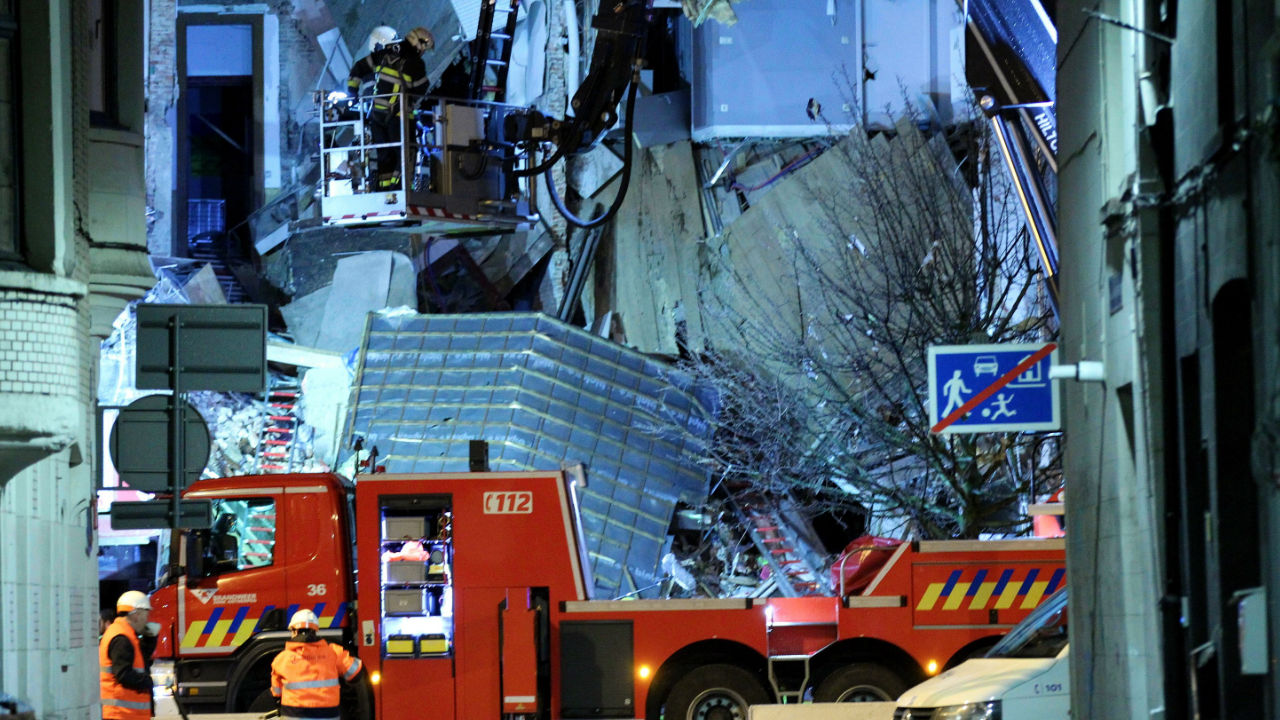 Image result for Two dead in suspected gas blast in Belgiums Antwerp police