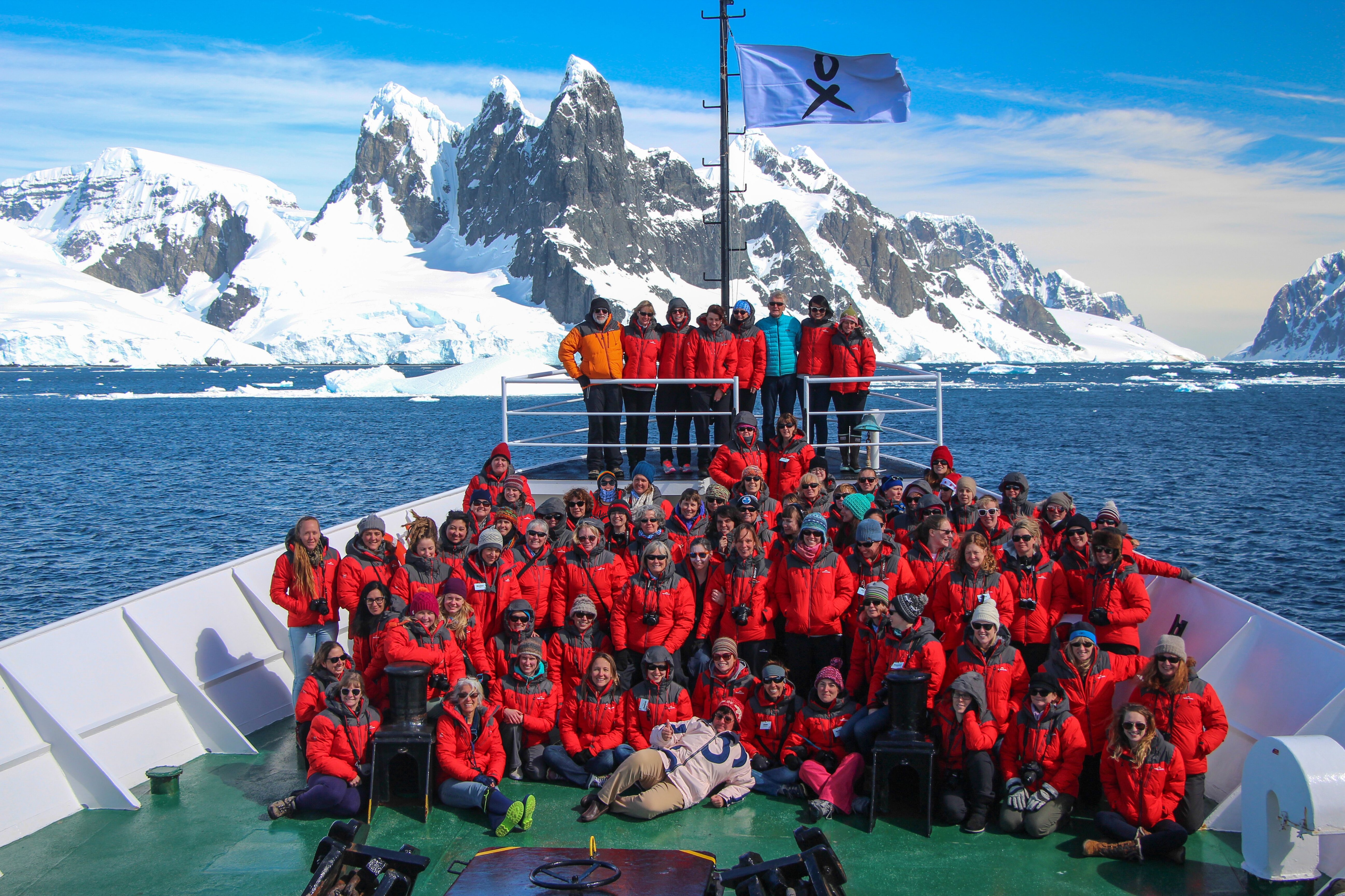 The first all-female Homeward Bound Antarctic voyage in 2016. 