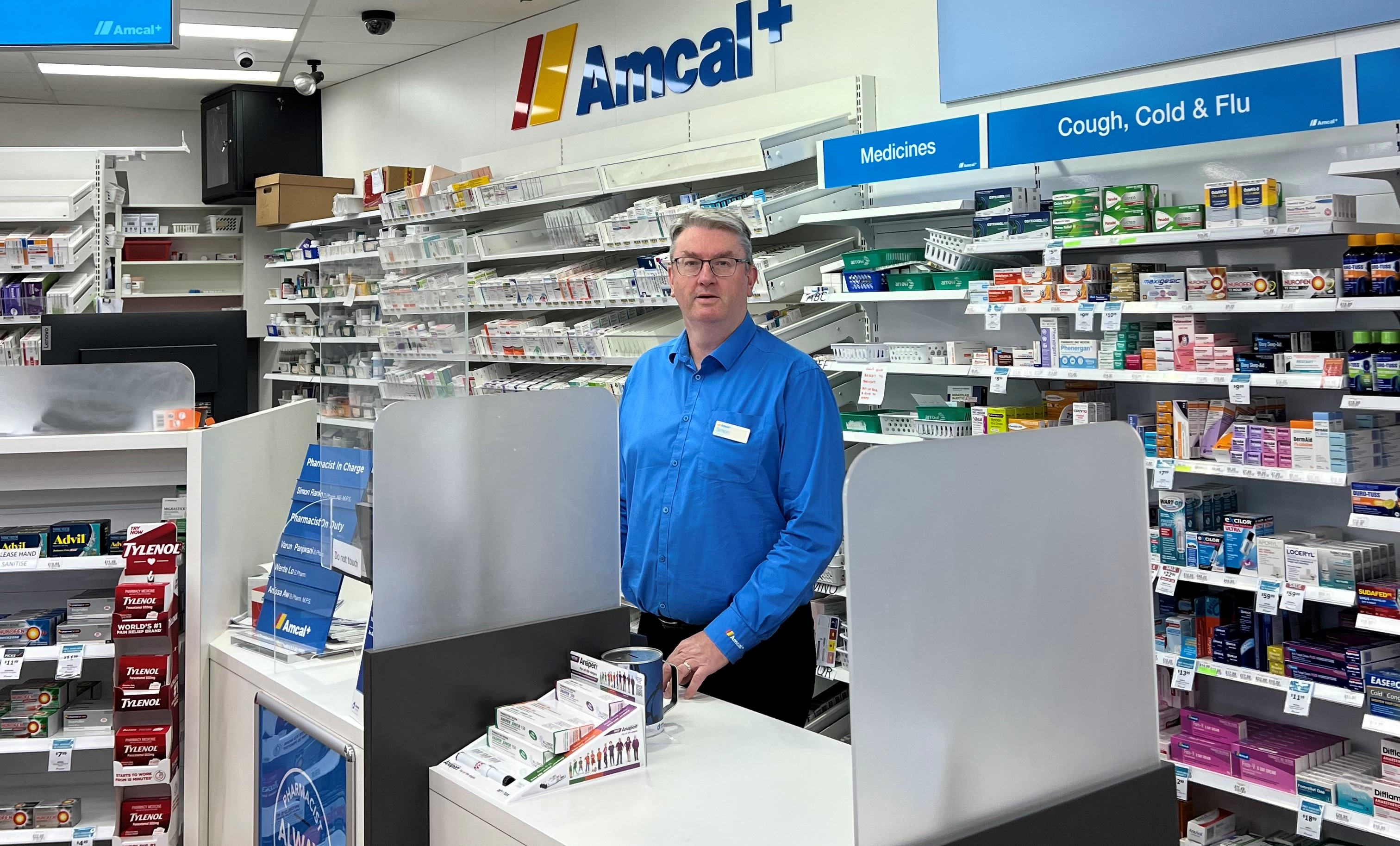 Simon Rankin runs Sandringham Amcal Pharmacy in Sandringham, Melbourne.