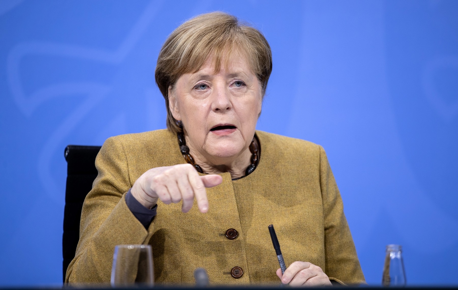 German Chancellor Angela Merkel 