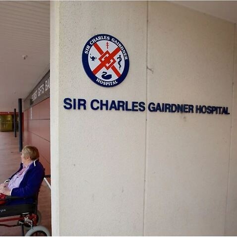 A man who was being treated for the coronavirus at the Sir Charles Gairdner Hospital in Perth has died