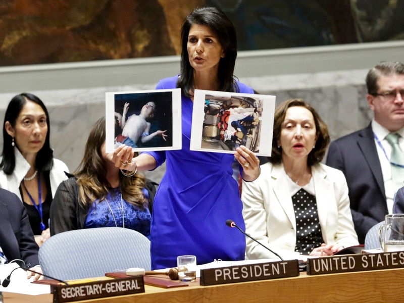 Nikki Haley, United States' Ambassador United Nations