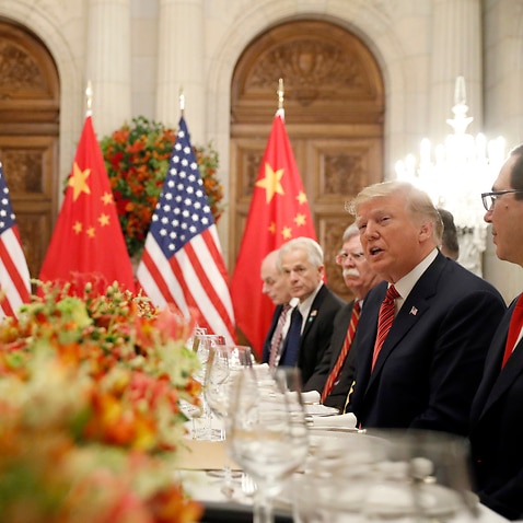 US President Donald Trump meets with China's President Xi Jinping in December 2018.