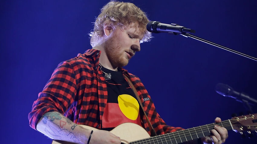 Ed Sheeran Performs In Melbourne