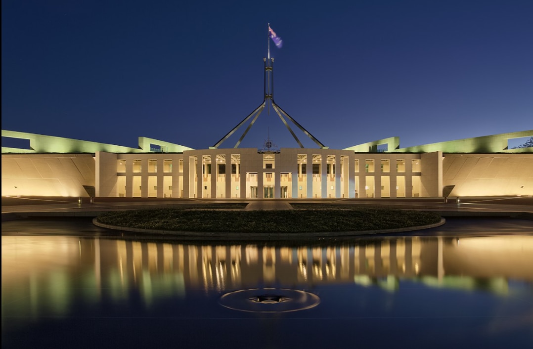 Parliament House, Canberra, Australia.