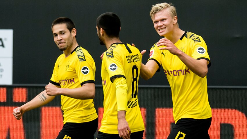 Dortmund star Haaland 'not surprised' to score against ...