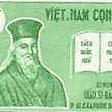 Stamps of Alexander De Rhodes in Republic of Vietnam collection