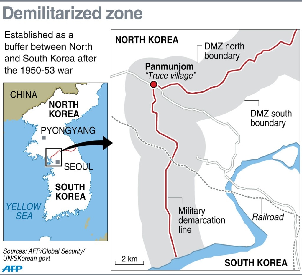 Inside Panmunjom: Korea's truce town 'the scariest place on Earth ...