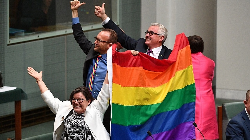 Love Finally Conquered Historic Same Sex Marriage Bill Passes Australian Parliament Sbs News 2274