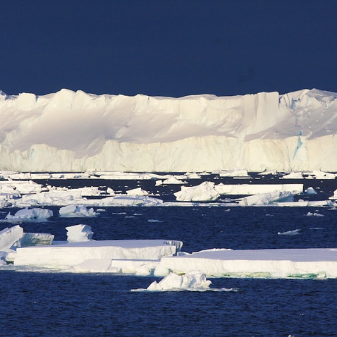 The Totten glacier in Antartica's Australian territory is under threat                                             