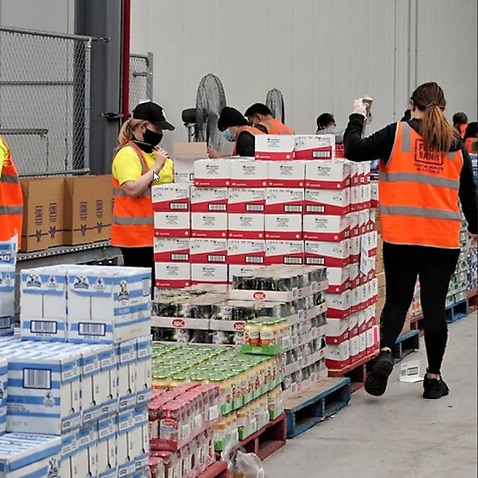 Demand for emergency food relief has spiked during the Greater Sydney lockdown