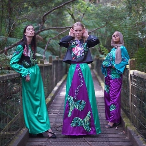 Some of the outfits in the Daintree range, via Sara Awamleh