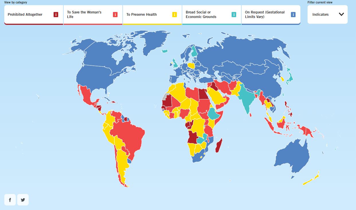 Abortion legal countries