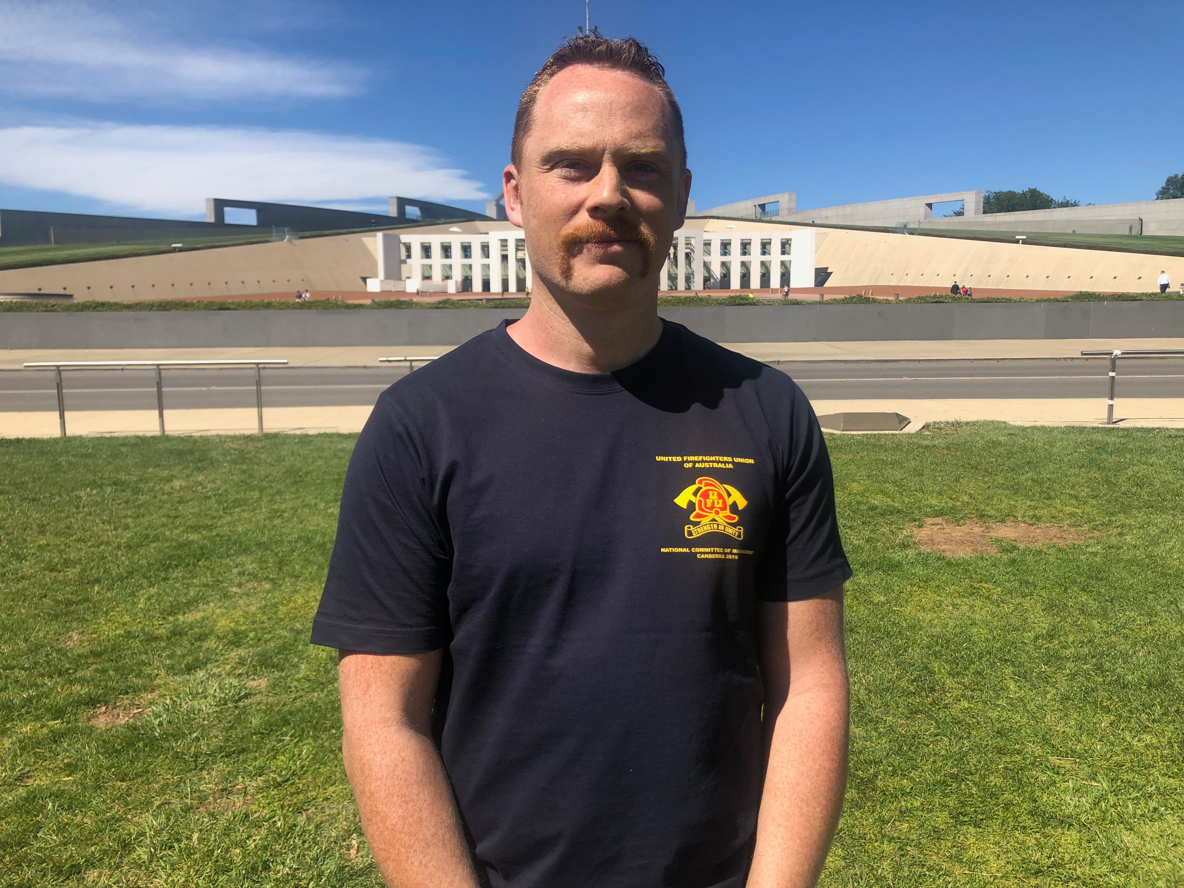 Tim Limmer is the United Firefighters Union of Australia's national workplace health and safety coordinator.