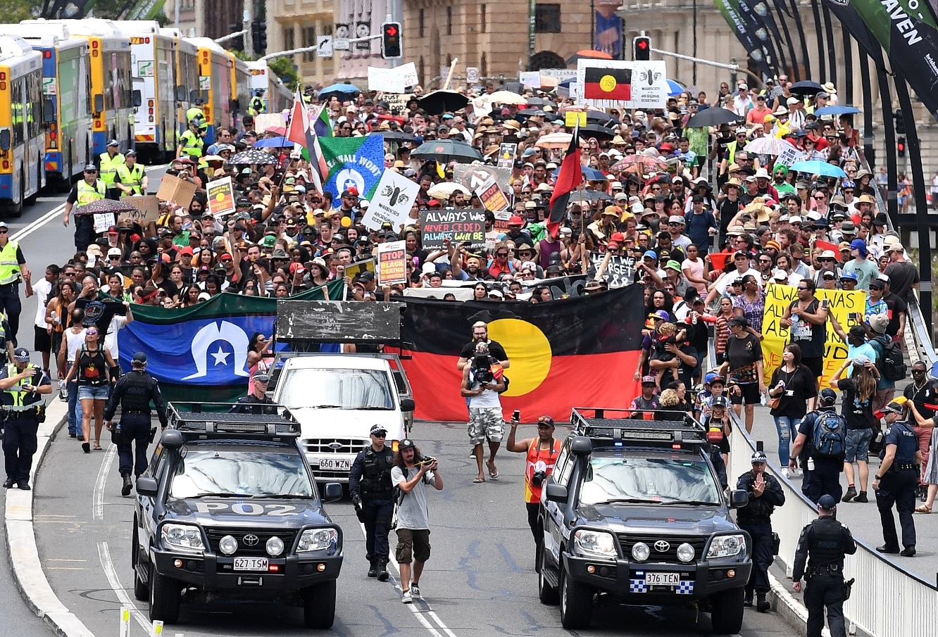 Thousands turn up to ‘Invasion Day’ protests in major cities SBS News