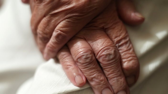 An elderly woman's hands, in Poole, Dorset. PRESS ASSOCIATION Photo. Picture date: Thursday December 22, 2016. Photo credit should read: Yui Mok/PA Wire.