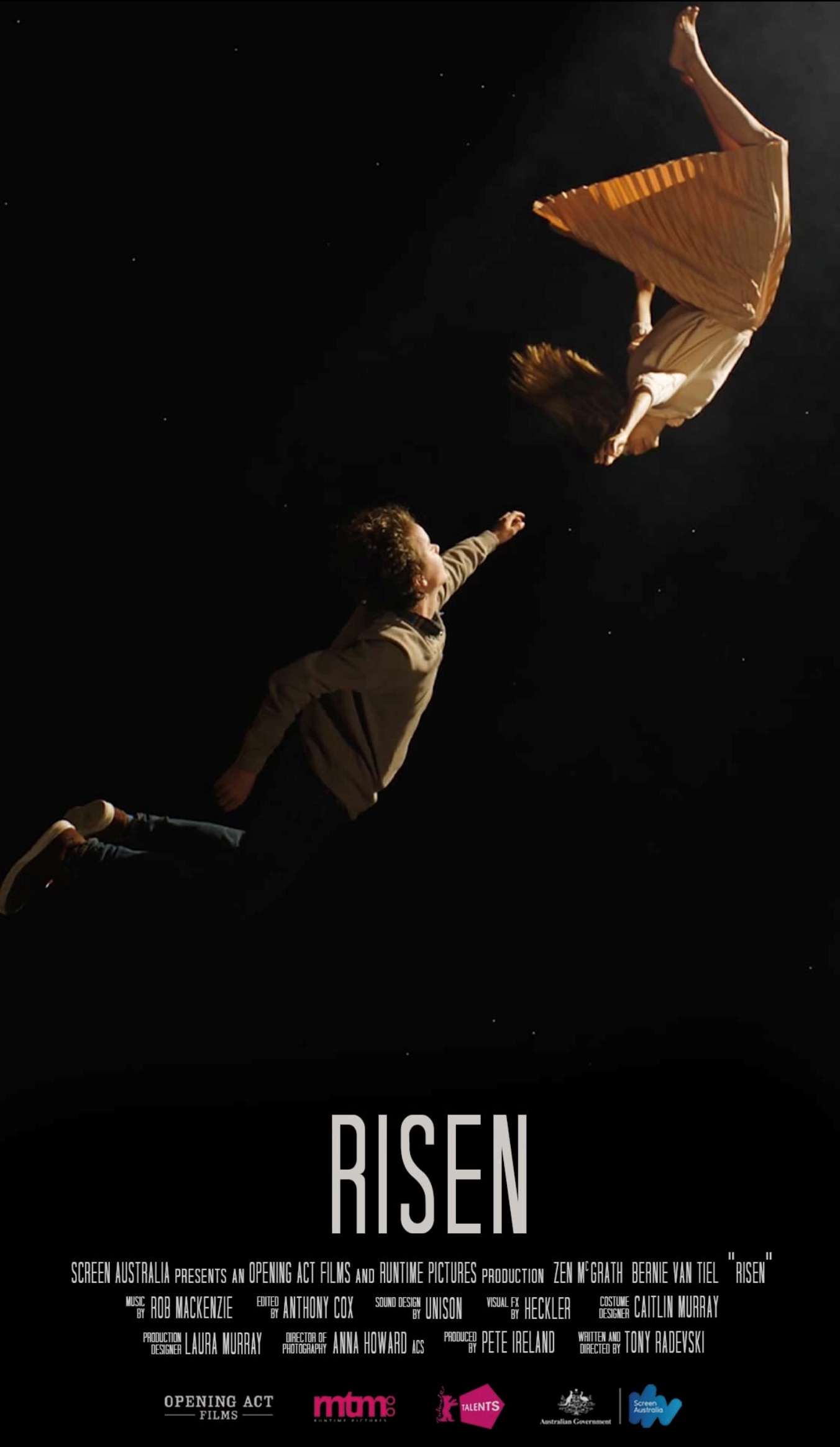 Short film Risen official poster