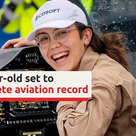 19-year-old set to complete aviation record