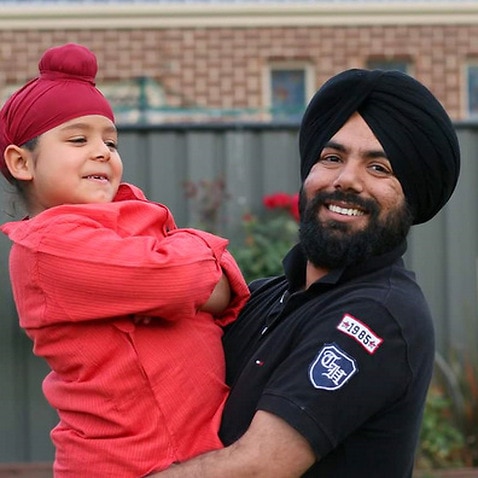 A Sikh family from Melbourne