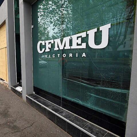 The Construction, Forestry, Maritime, Mining and Energy Union (CFMEU) headquarters in Melbourne.