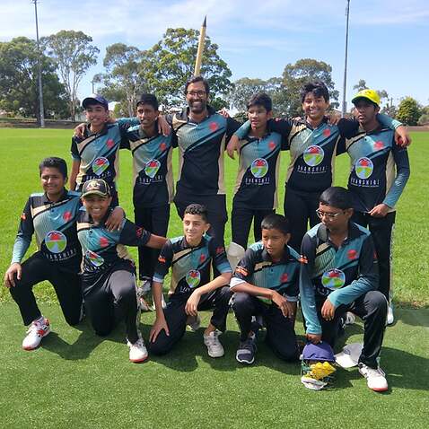 Sydney-based National Sports Cricket Academy's under-13 team recently won the Canterbury District Championship.