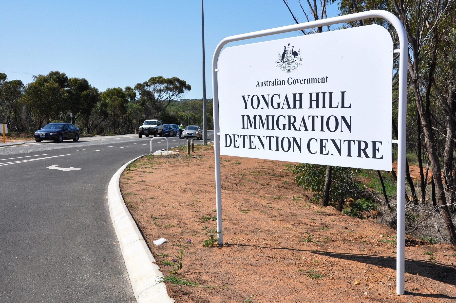 Yongah Hill Immigration Detention Centre in Northam, Western Australia