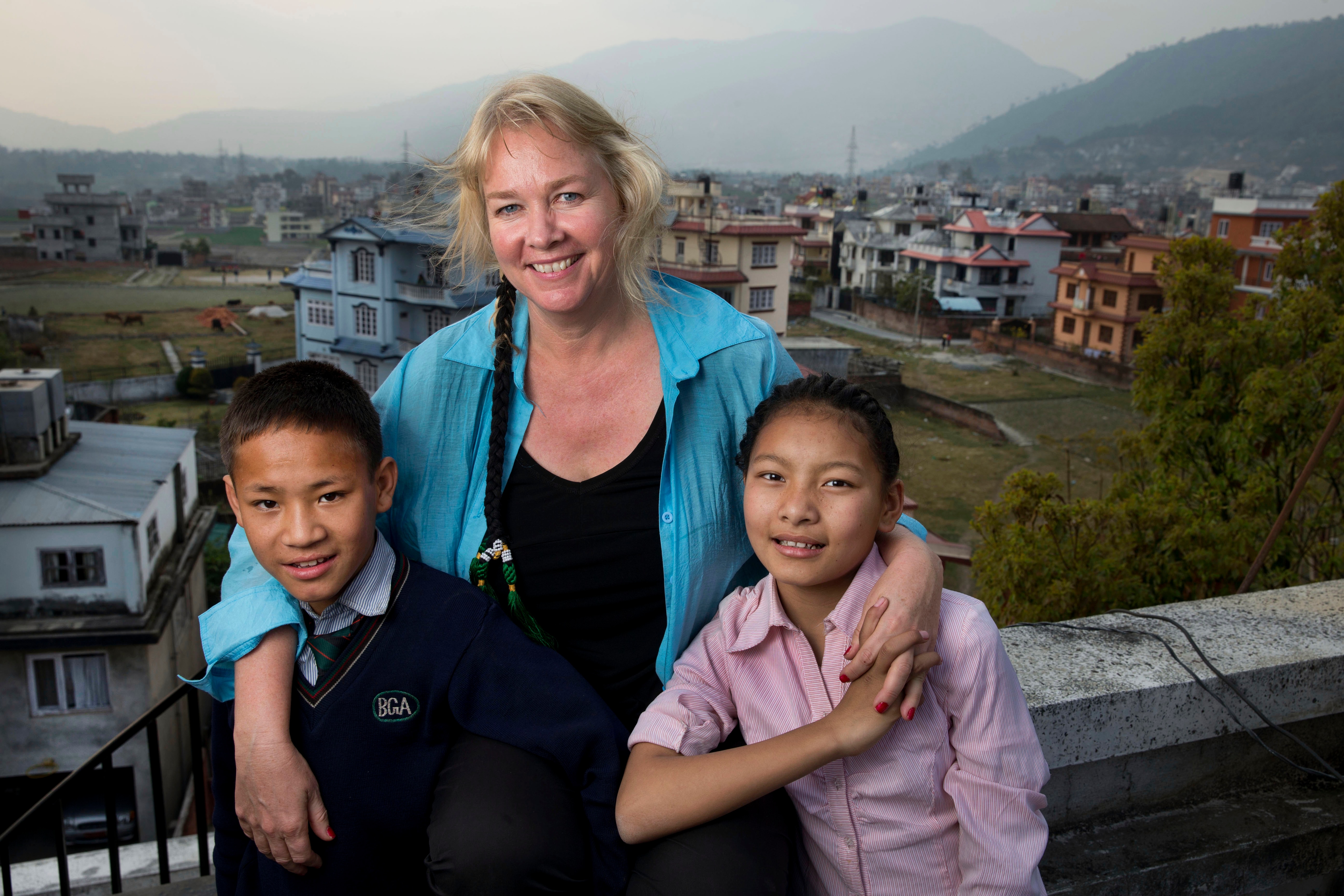 Audette Exel in Nepal