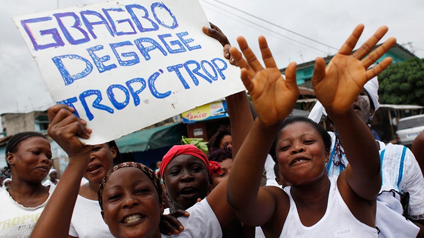 Ivory Coast women shot at rally | SBS News