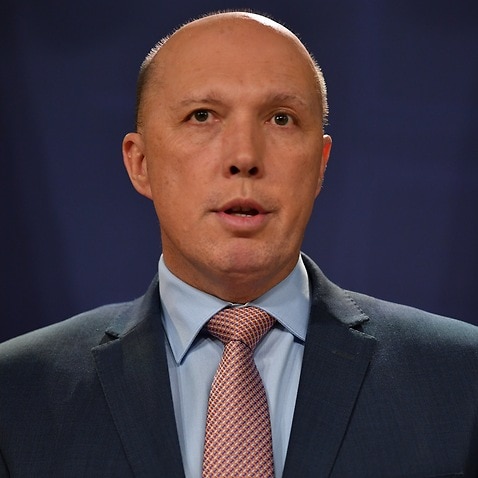 Minister for Home Affairs Peter Dutton.