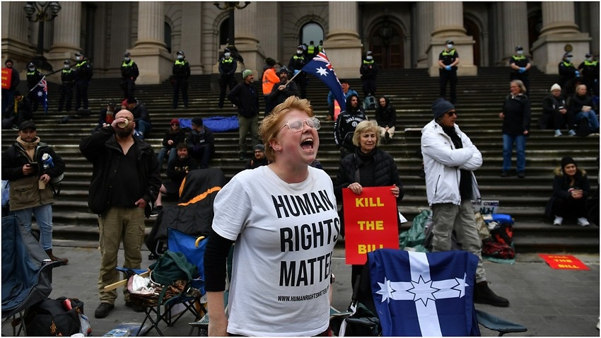 Image for read more article 'Debate and protests have been raging over Victoria's pandemic powers bill. Here's why'