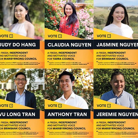 Six young Vietnamese-Australian candidates are running for the Victorian council elections this October.
