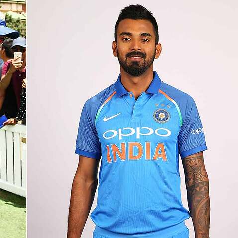 Hardik Pandya, left, and KL Rahul have been ordered home by the BCCI over comments about women.
