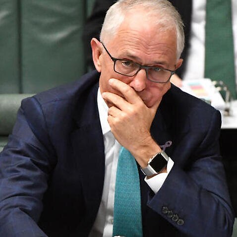 Prime Minister Malcolm Turnbull during Question Time in the House of Representatives